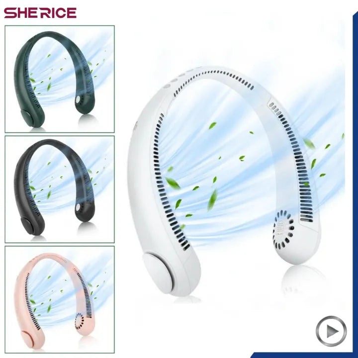 Portable Neckband Mini Fan