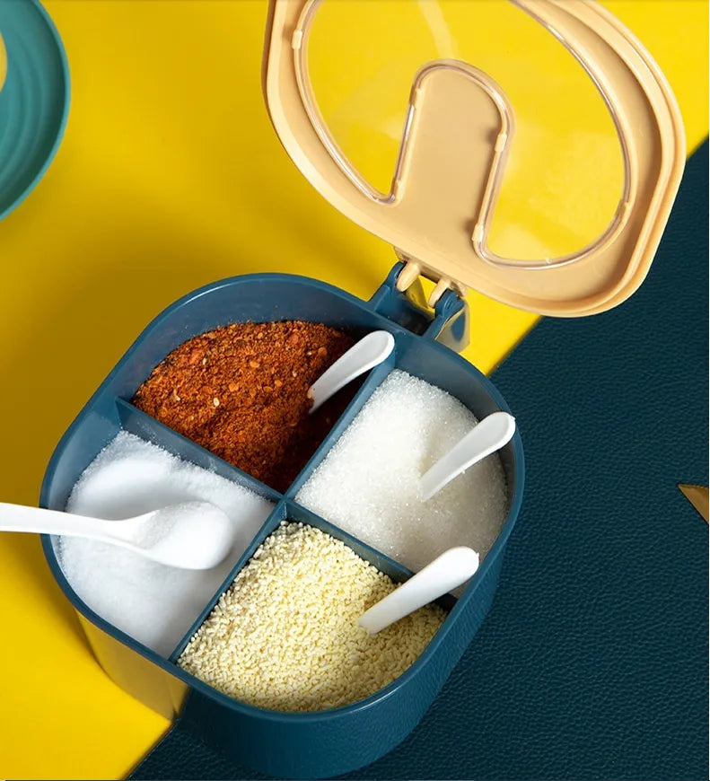 4 in 1 Spice Jar Kit Container