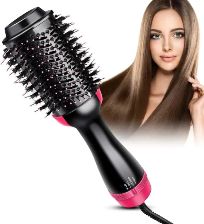 One step, hot air brush, 3 in 1, dryer, straightner, comb, straightener brush