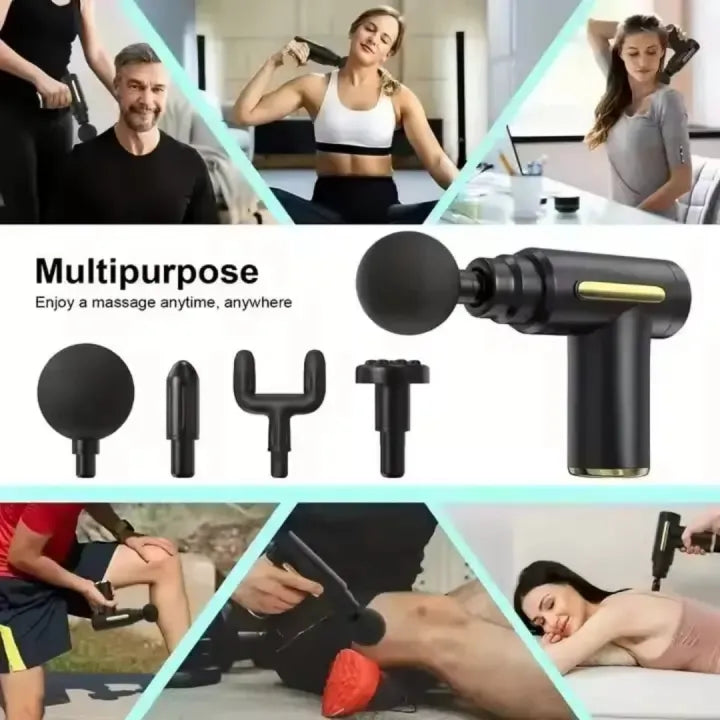 Massager Machine – massager machine body Vibrator Body Massager Massage Gun for Pain Relief Muscle Relaxation and Improved Circulation – Rechargeable and Portable