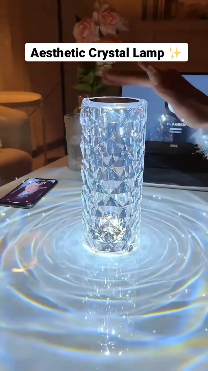 Led Crystal Touch Lamp