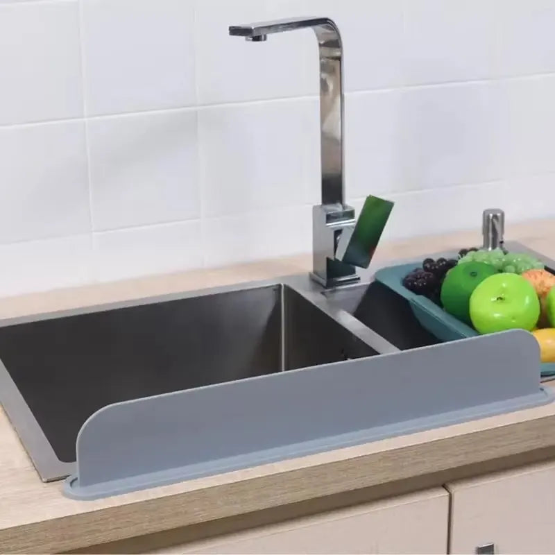 Silicone Sink Splash Guard for Kitchen & Bathroom