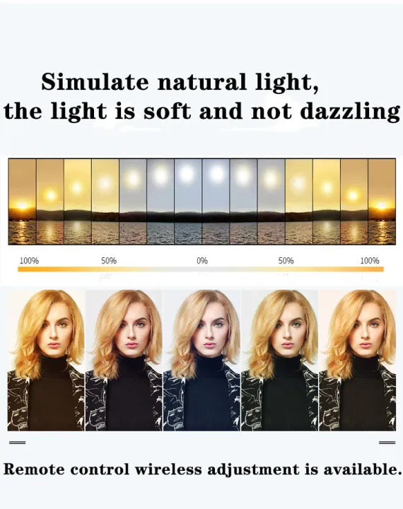 26/36/45 CM Selfie Ring Light With 7 Feet High Quality Tripod Stand
