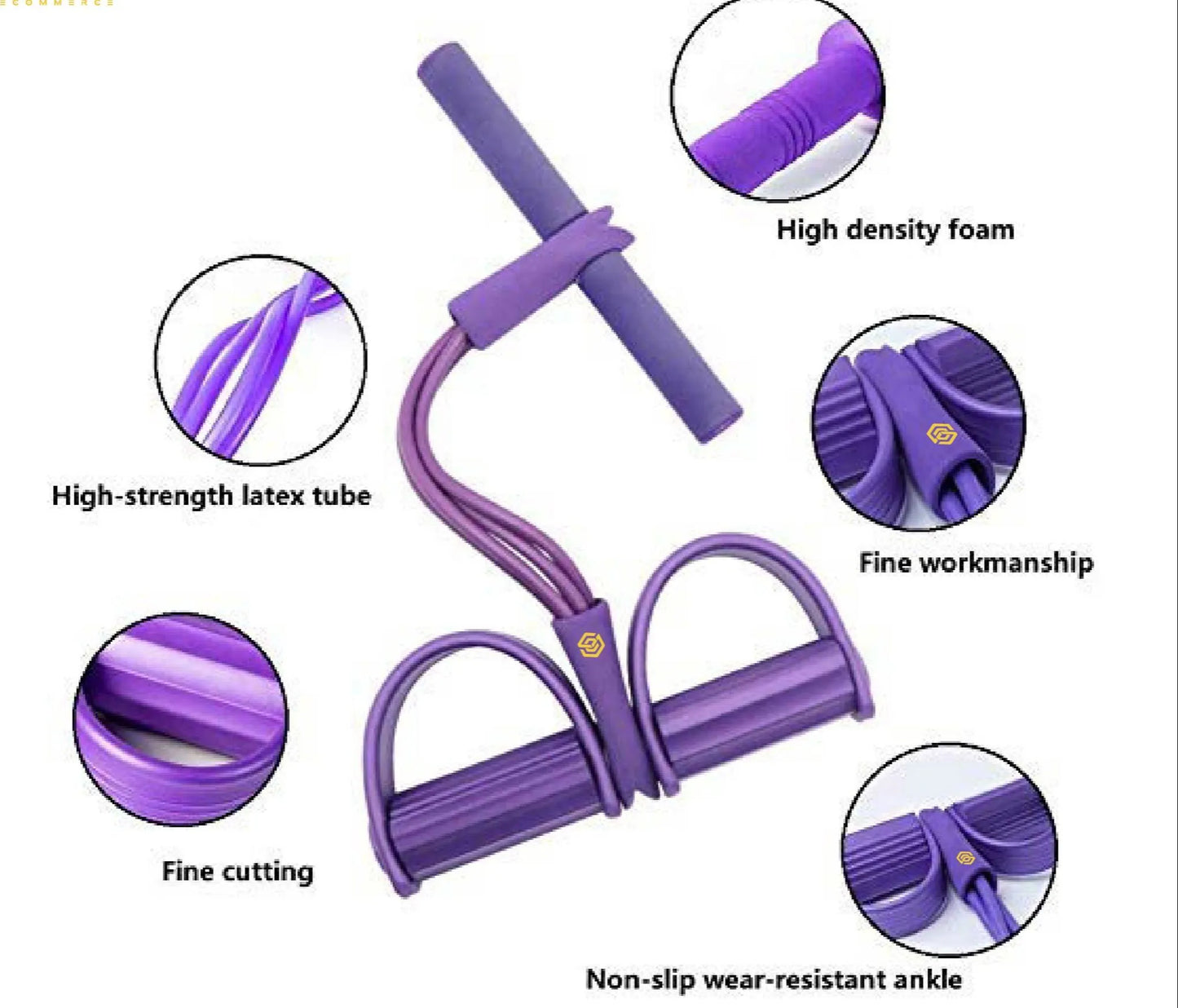 Resistance Training Bands Foot Pedal