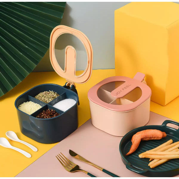 4 in 1 Spice Jar Kit Container