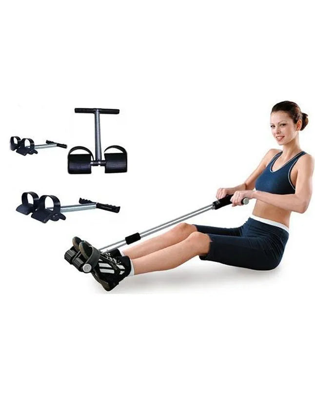 Resistance Rubber Exercise Band & Tummy Trimmer for Gym Exercise & Body Shaper