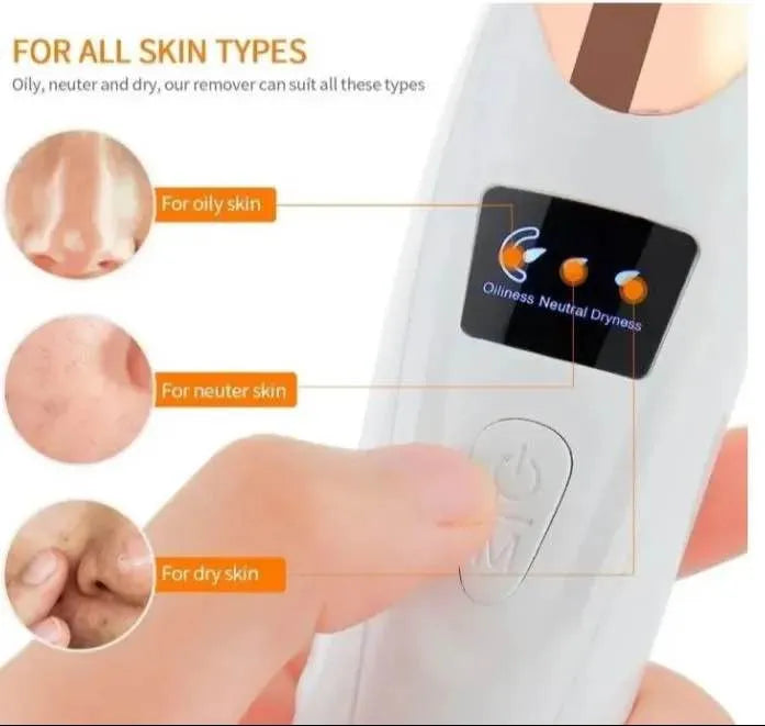 5 in 1 Electric Rechargeable Black Head Remover Machine