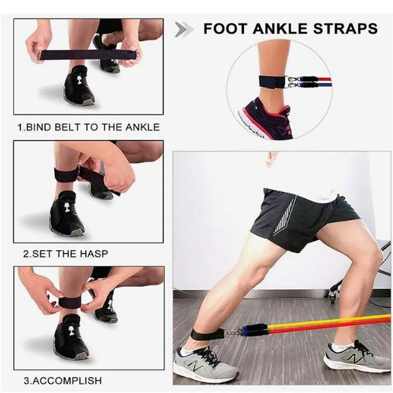 Resistance Band Set Yoga Pilates