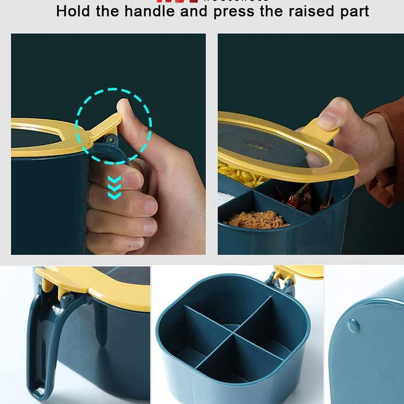 4 in 1 Spice Jar Kit Container