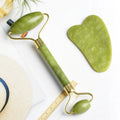 Jade Roller and Gua Sha Set, Beyond Jade Face Roller