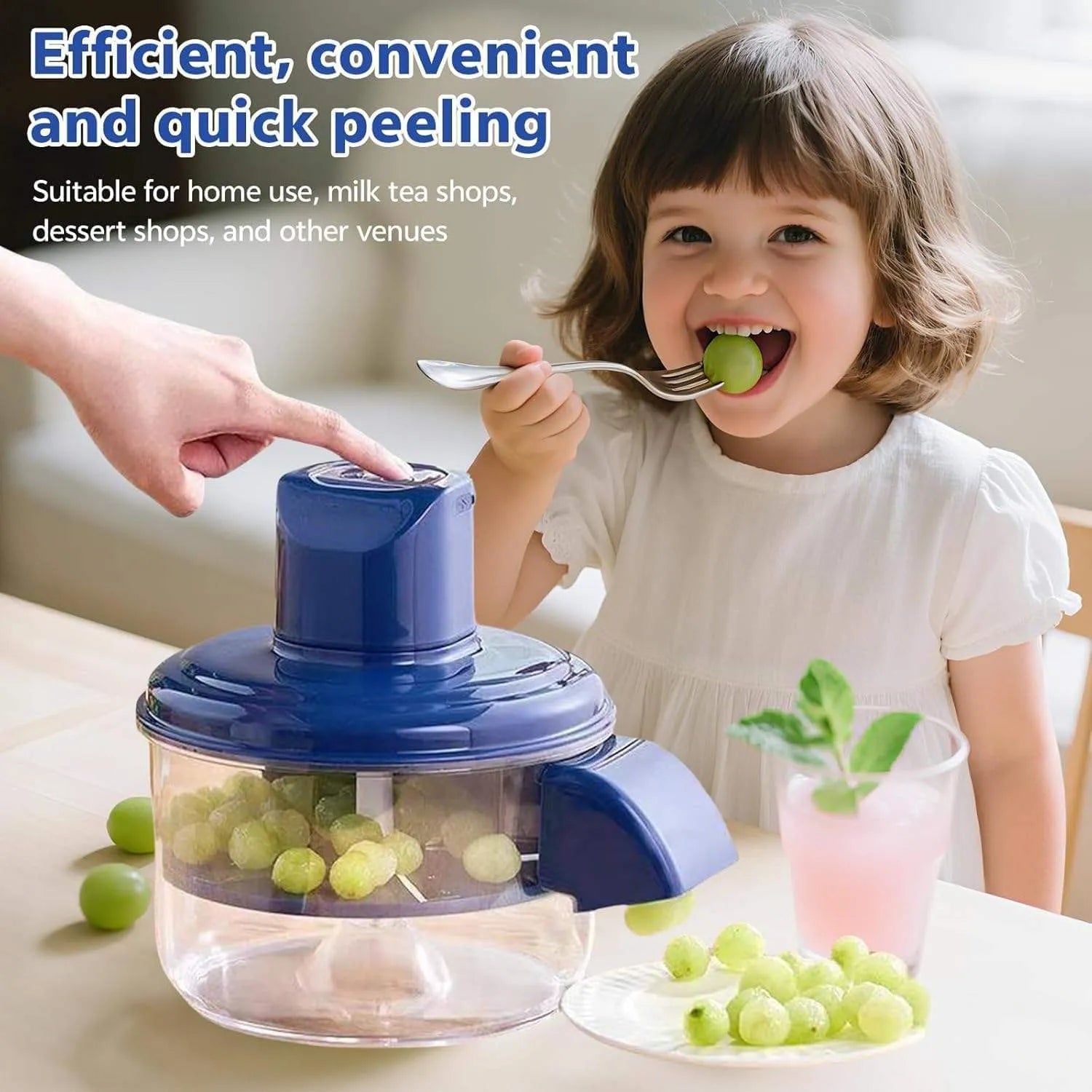 Electric Garlic Peeler Machine USB Rechargeable