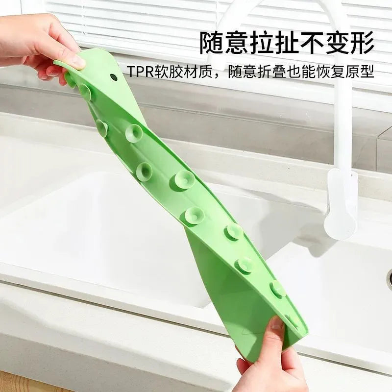 Silicone Sink Splash Guard for Kitchen & Bathroom