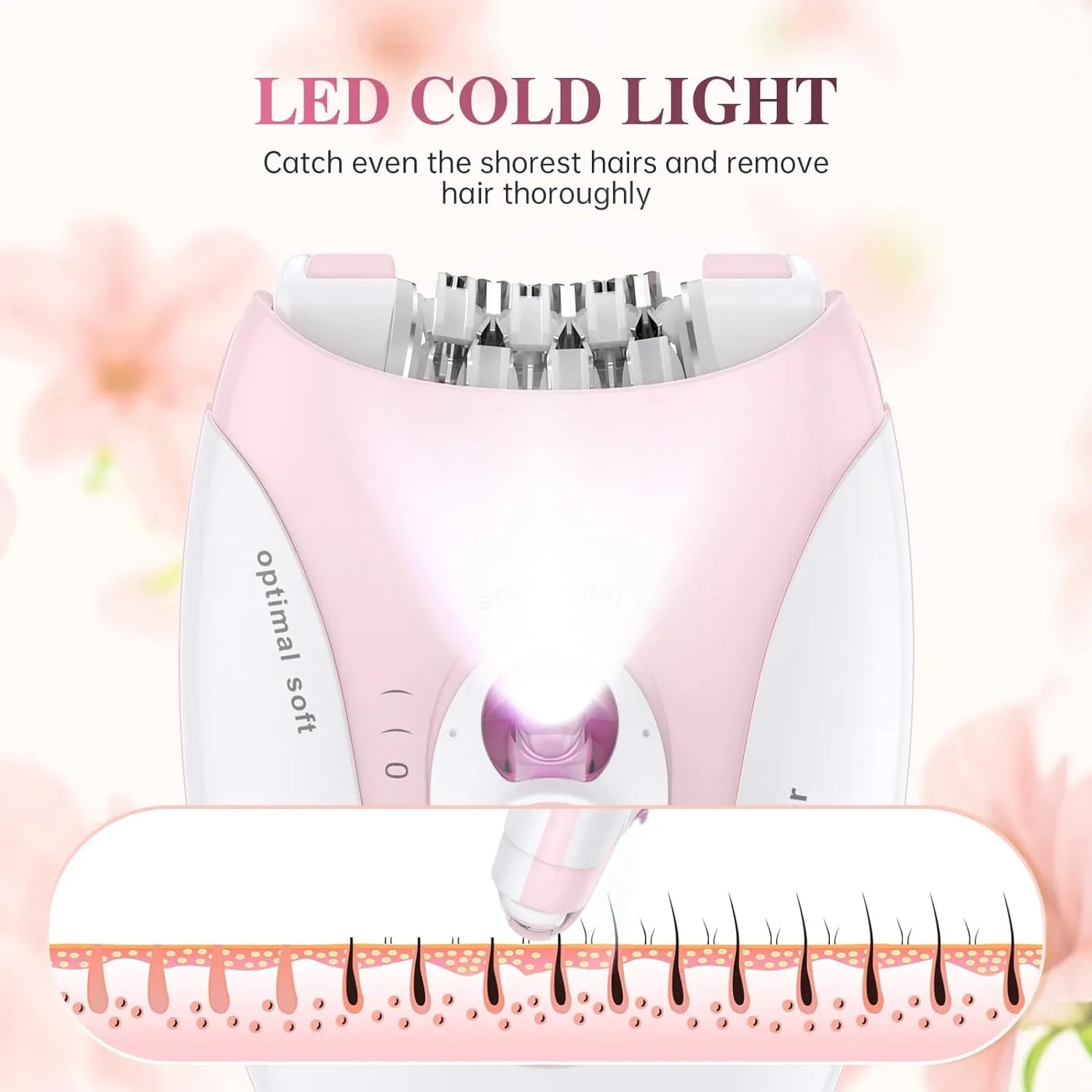 Face Epilator, Epilator for Women with 2 Speed Modes