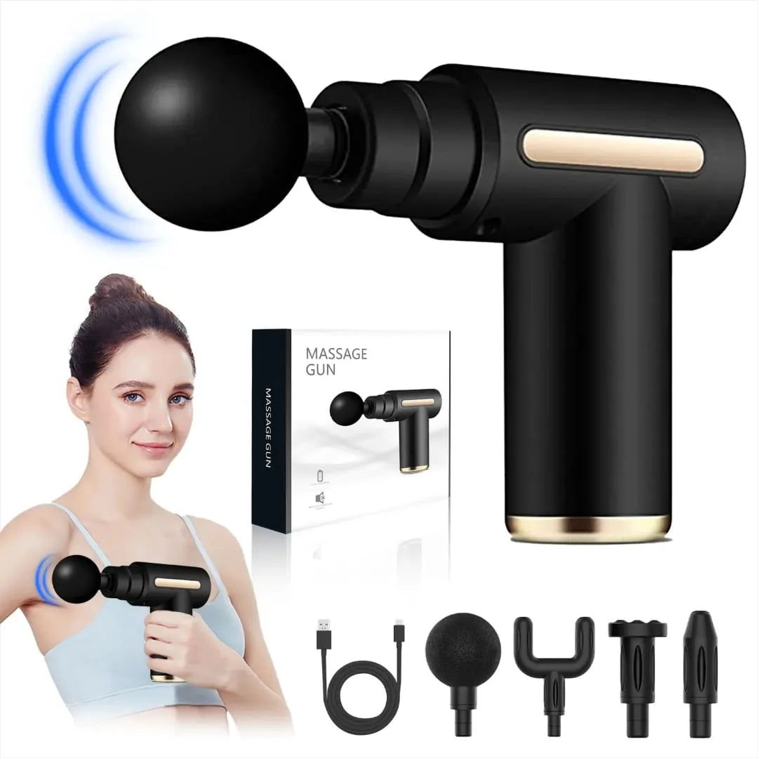 Massager Machine – massager machine body Vibrator Body Massager Massage Gun for Pain Relief Muscle Relaxation and Improved Circulation – Rechargeable and Portable