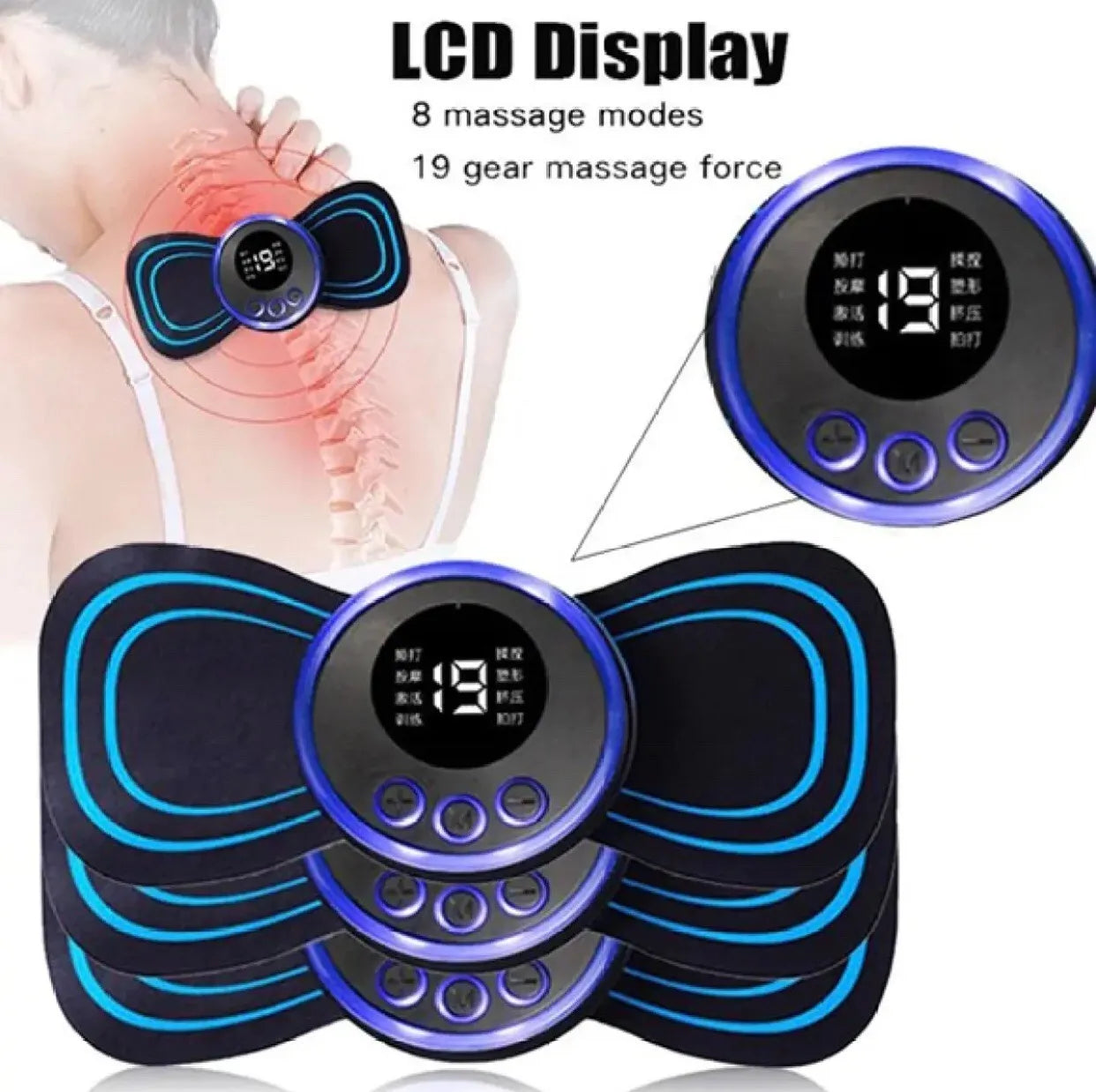 Mini Electric Neck Back Body Massager