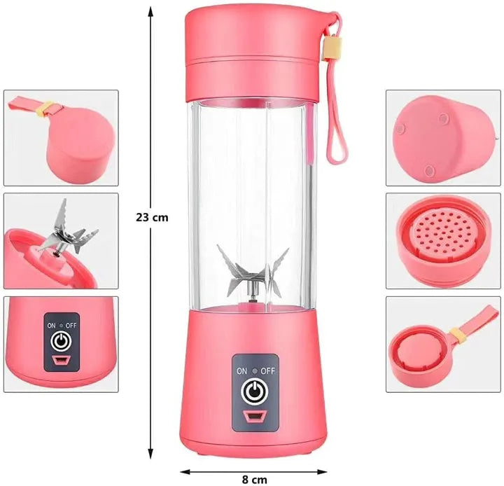 USB Chargeable Juicer Blender- Portable Juicer Cup & Smoothie Maker