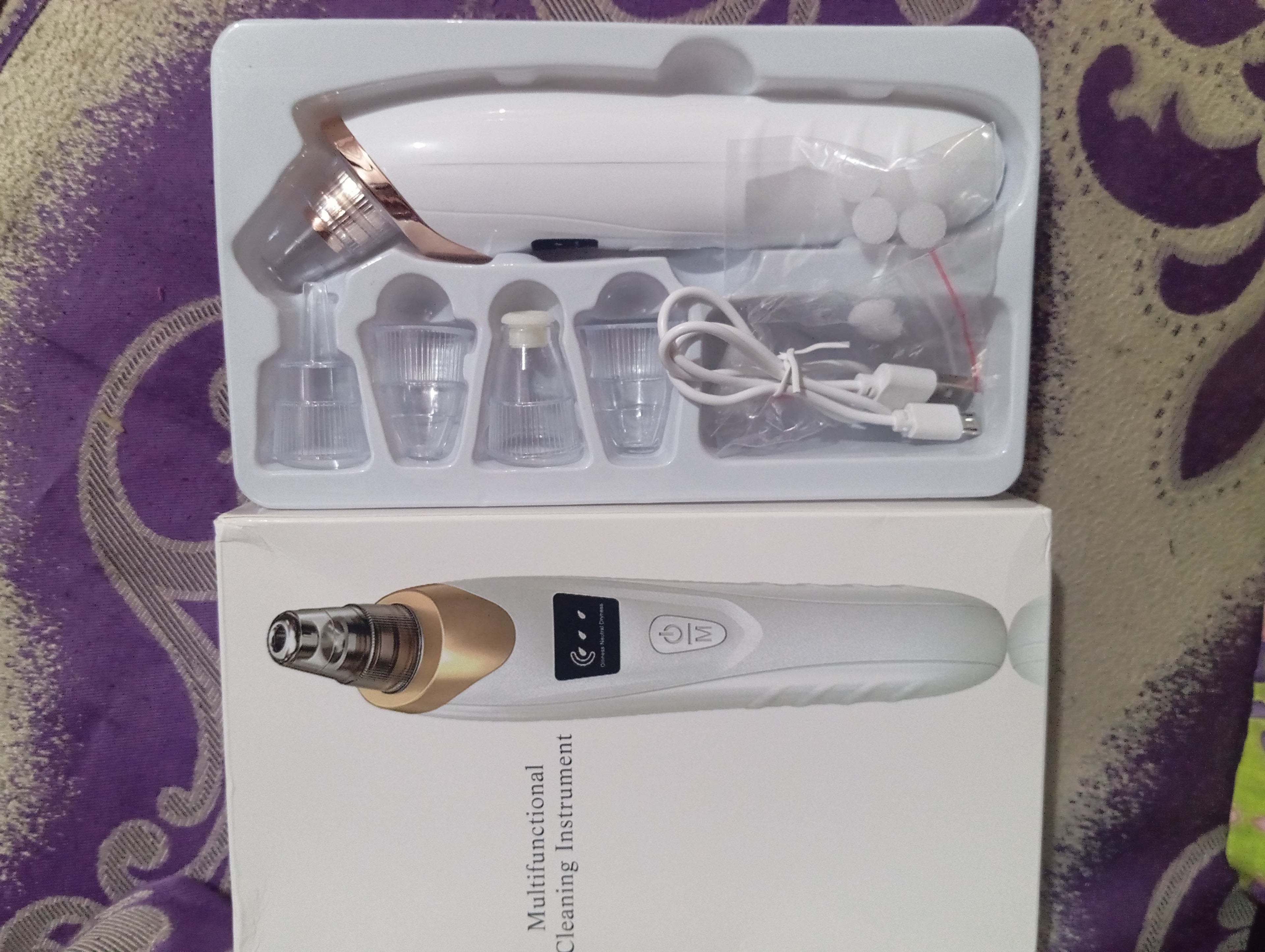 5 in 1 Electric Rechargeable Black Head Remover Machine