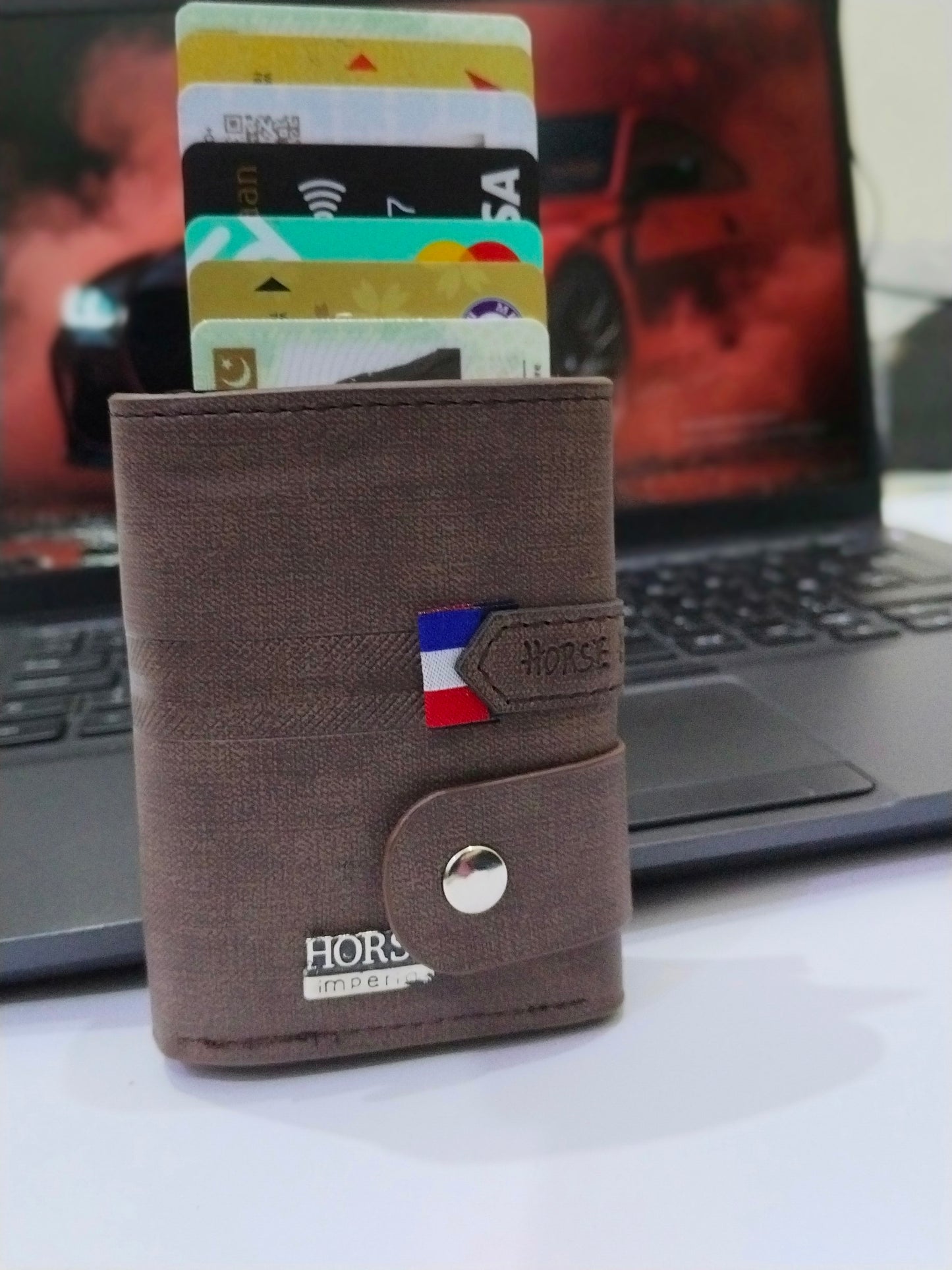 New Stylish Automatic Card Holder Wallet