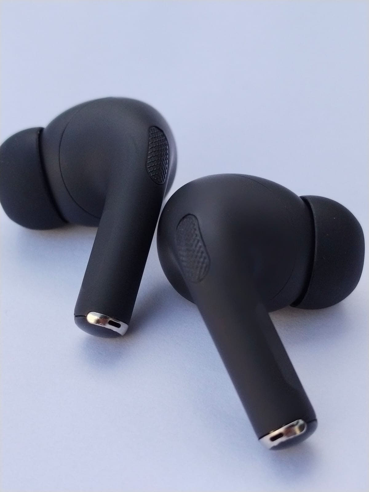 Black Aura Watch & Touch Screen Earbuds Combo